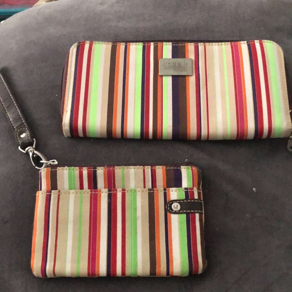 Unkle K wallet and mini bag